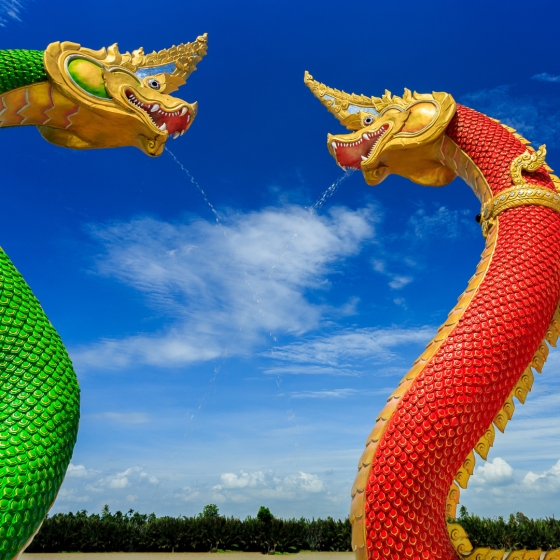 ピンクガネーシャ_ワット・サマーンラッタナーラーム敷地内